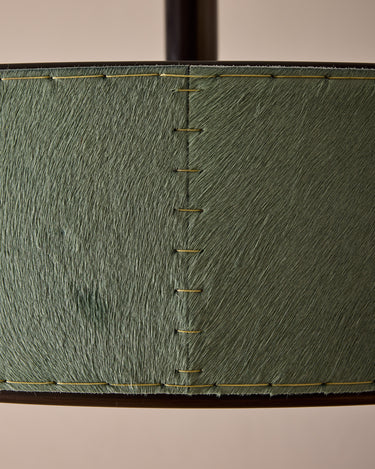 Robert True Ogden RTO Lighting Alina 24" Pendant - Seafoam Natural Hid Leather#natural-hide-leather_sea-foam