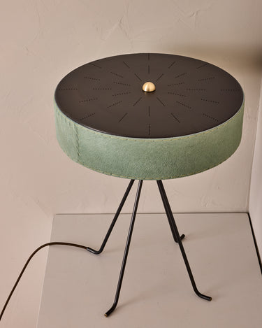 Robert True Ogden RTO Lighting Alina Table Lamp - Seafoam Natural Hid Leather#natural-hide-leather_sea-foam