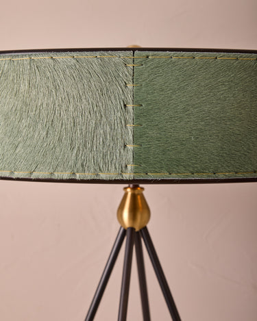 Robert True Ogden RTO Lighting Alina Table Lamp - Seafoam Natural Hid Leather#natural-hide-leather_sea-foam