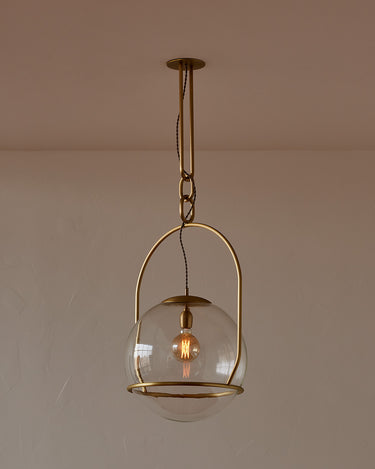 Robert True Ogden RTO Lighting - Extra Large Emil Pendant - Brushed Satin Brass#finish_brushed-satin-brass