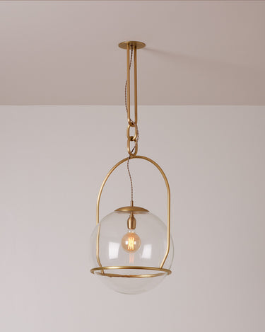 Robert True Ogden RTO Lighting - Extra Large Emil Pendant - Brushed Satin Brass#finish_brushed-satin-brass