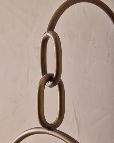 Robert True Ogden RTO Lighting - Large Emil Sconce - Brushed Satin Nickel - 10" Clear Glass Globe#finish_antique-brass