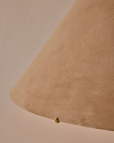 Robert True Ogden RTO Lighting Anouck Floor Lamp - Clear Maple#wood-finish_clear-maple #shade-color_beige