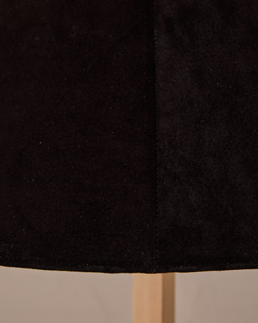 Robert True Ogden RTO Lighting Anouck Floor Lamp - Clear Maple#wood-finish_clear-maple #shade-color_anthracite