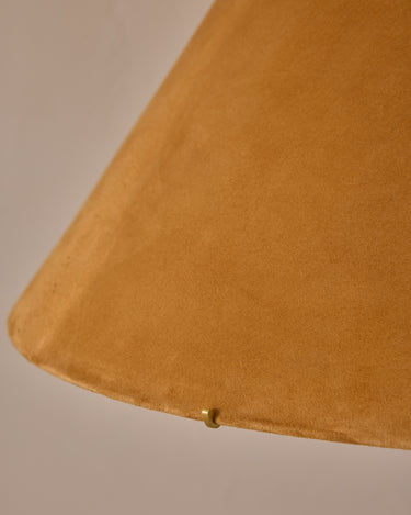 Robert True Ogden RTO Lighting Anouck Floor Lamp - Clear Maple#wood-finish_clear-maple #shade-color_camel