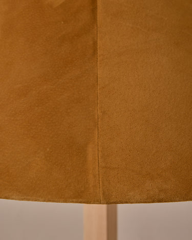 Robert True Ogden RTO Lighting Anouck Floor Lamp - Clear Maple#wood-finish_clear-maple #shade-color_camel