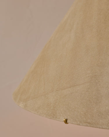 Robert True Ogden RTO Lighting Anouck Floor Lamp - Clear Maple#wood-finish_clear-maple #shade-color_stone