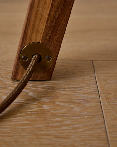 Robert True Ogden RTO Lighting Anouck Floor Lamp - Walnut#wood-finish_walnut