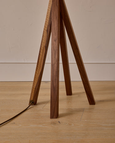 Robert True Ogden RTO Lighting Anouck Floor Lamp - Walnut#wood-finish_walnut
