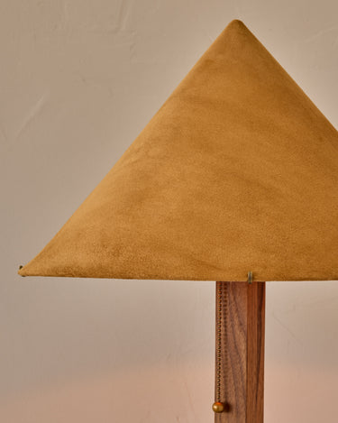Robert True Ogden RTO Lighting Anouck Table Lamp - Walnut#wood-finish_walnut
#shade-color_camel