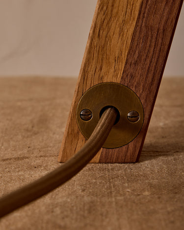 Robert True Ogden RTO Lighting Anouck Table Lamp - Walnut#wood-finish_walnut