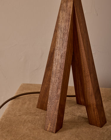 Robert True Ogden RTO Lighting Anouck Table Lamp - Walnut#wood-finish_walnut