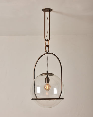 Robert True Ogden RTO Lighting - Extra Large Emil Pendant - Antique Brass#finish_antique-brass