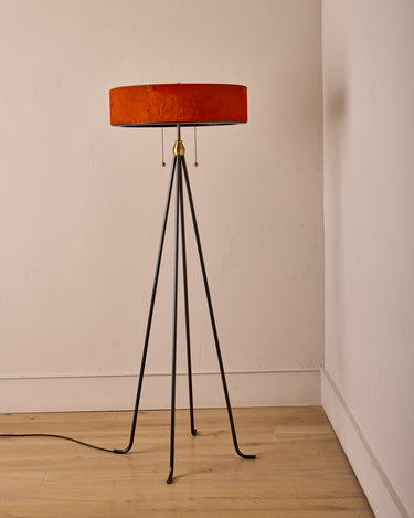 Robert True Ogden RTO Lighting Alina Floor Lamp - Sienna Natural Hid Leather#natural-hide-leather_sienna