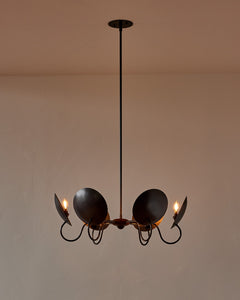 Robert True Ogden RTO Lighting Arlo Chandelier - Six Arm - Oil Rubbed Brass and Bronze#finish_oil-rubbed-brass-and-bronze