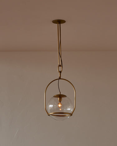 Robert True Ogden RTO Lighting - Large Emil Pendant - Brushed Satin Brass#finish_brushed-satin-brass