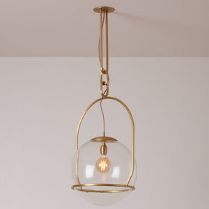 Robert True Ogden RTO Lighting - Extra Large Emil Pendant - Brushed Satin Brass#finish_brushed-satin-brass