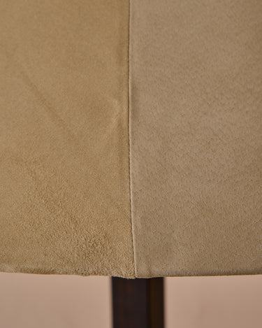 Robert True Ogden RTO Lighting Anouck Floor Lamp  - Dark Wash Maple#wood-finish_dark-wash-maple #shade-color_stone