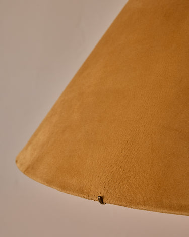 Robert True Ogden RTO Lighting Anouck Floor Lamp  - Walnut#wood-finish_walnut #shade-color_camel