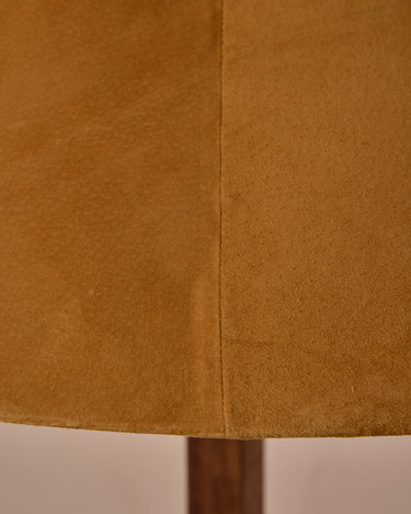 Robert True Ogden RTO Lighting Anouck Floor Lamp  - Walnut#wood-finish_walnut #shade-color_camel