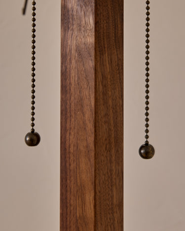 Robert True Ogden RTO Lighting Anouck Floor Lamp  - Walnut#wood-finish_walnut