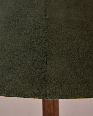Robert True Ogden RTO Lighting Anouck Floor Lamp  - Walnut#wood-finish_walnut #shade-color_loden