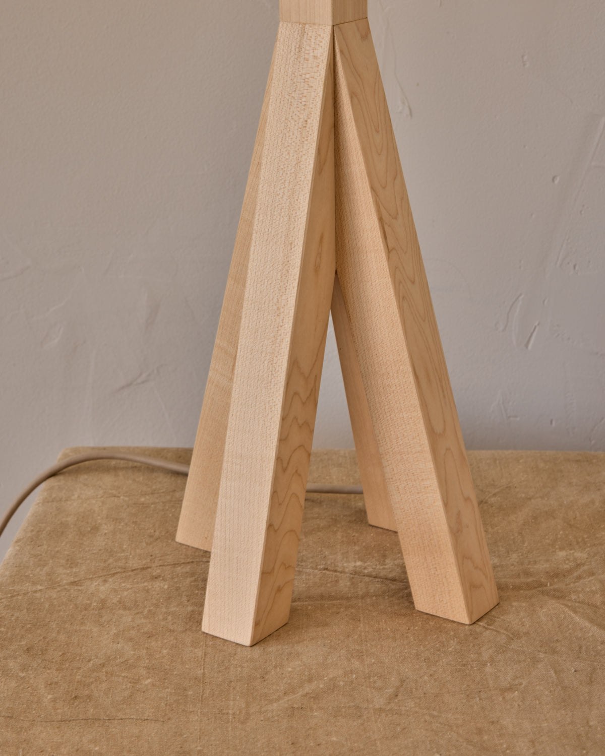 Robert True Ogden RTO Lighting Anouck Table Lamp  - Clear Maple#wood-finish_clear-maple