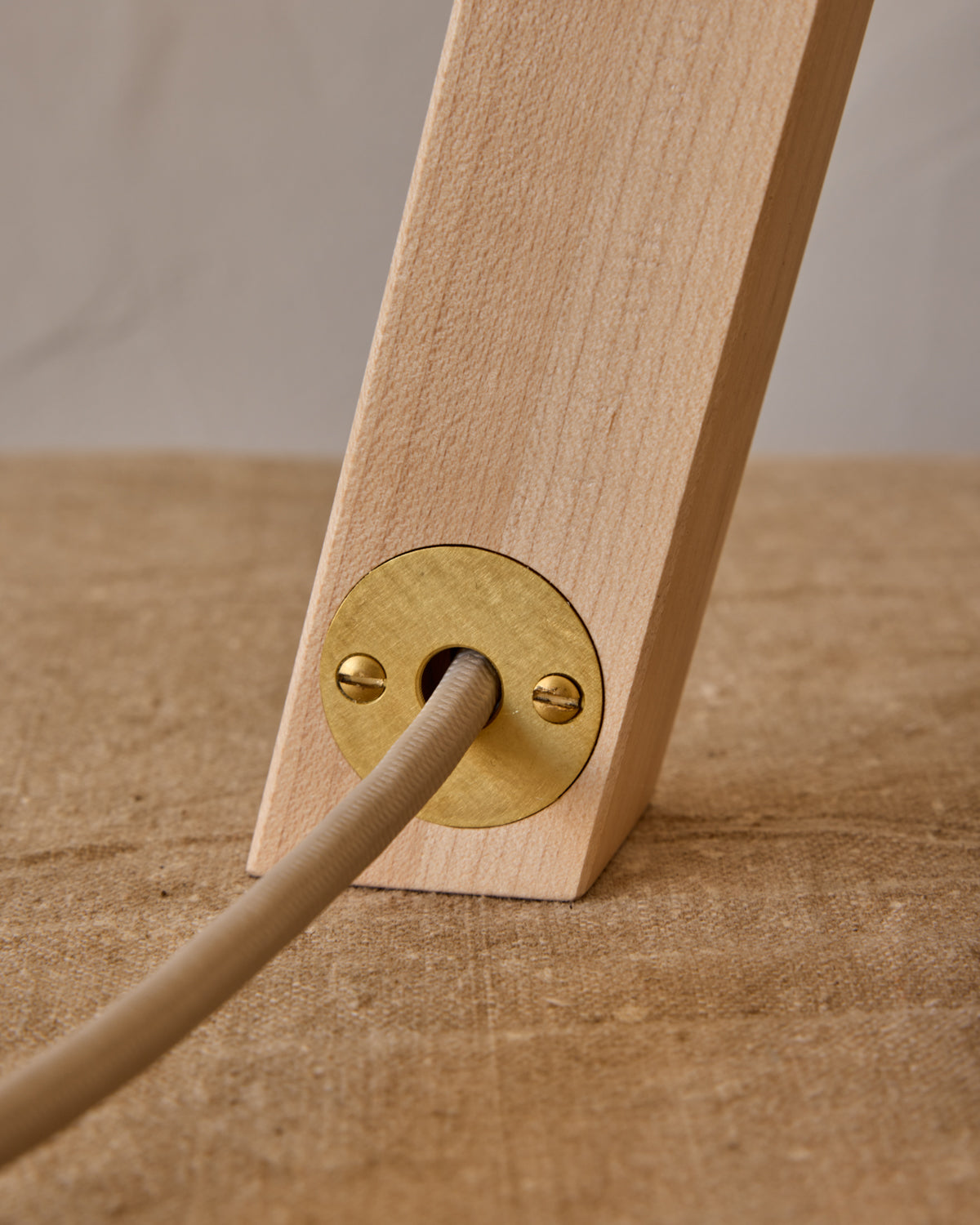 Robert True Ogden RTO Lighting Anouck Table Lamp  - Clear Maple#wood-finish_clear-maple