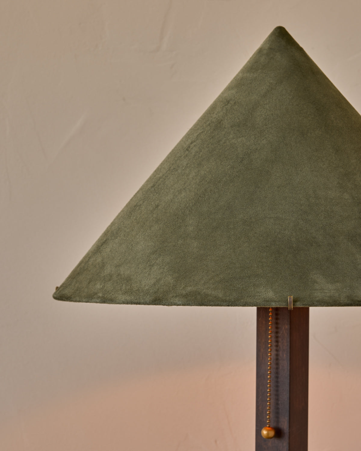 Robert True Ogden RTO Lighting Anouck Table Lamp  - Dark Wash Maple#wood-finish_dark-wash-maple