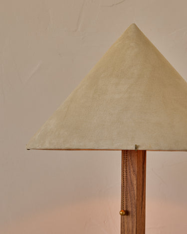 Robert True Ogden RTO Lighting Anouck Table Lamp  - Walnut#wood-finish_walnut
#shade-color_stone