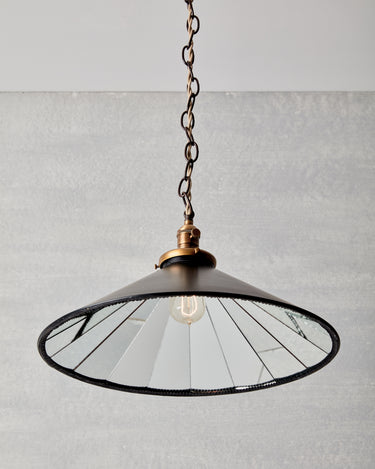 Classic Mirror Pendant#glass_plain-mirror