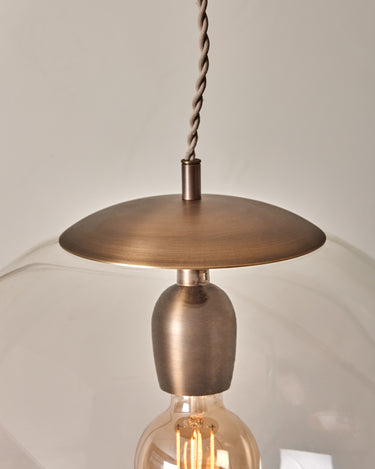 Robert True Ogden RTO Lighting - Extra Large Emil Pendant - Antique Brass#finish_antique-brass