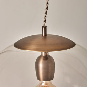Robert True Ogden RTO Lighting - Extra Large Emil Pendant - Antique Brass#finish_antique-brass