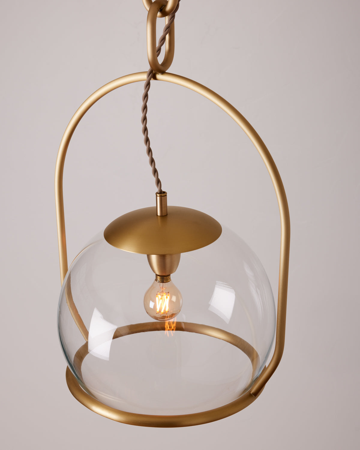 Robert True Ogden RTO Lighting - Large Emil Pendant - Brushed Satin Brass#finish_brushed-satin-brass