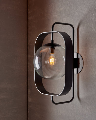Robert True Ogden RTO Lighting - Olivia Wall Sconce - Oil Rubbed Brass - Clear Glass Globe#finish_oil-rubbed-brass #globe_clear-glass