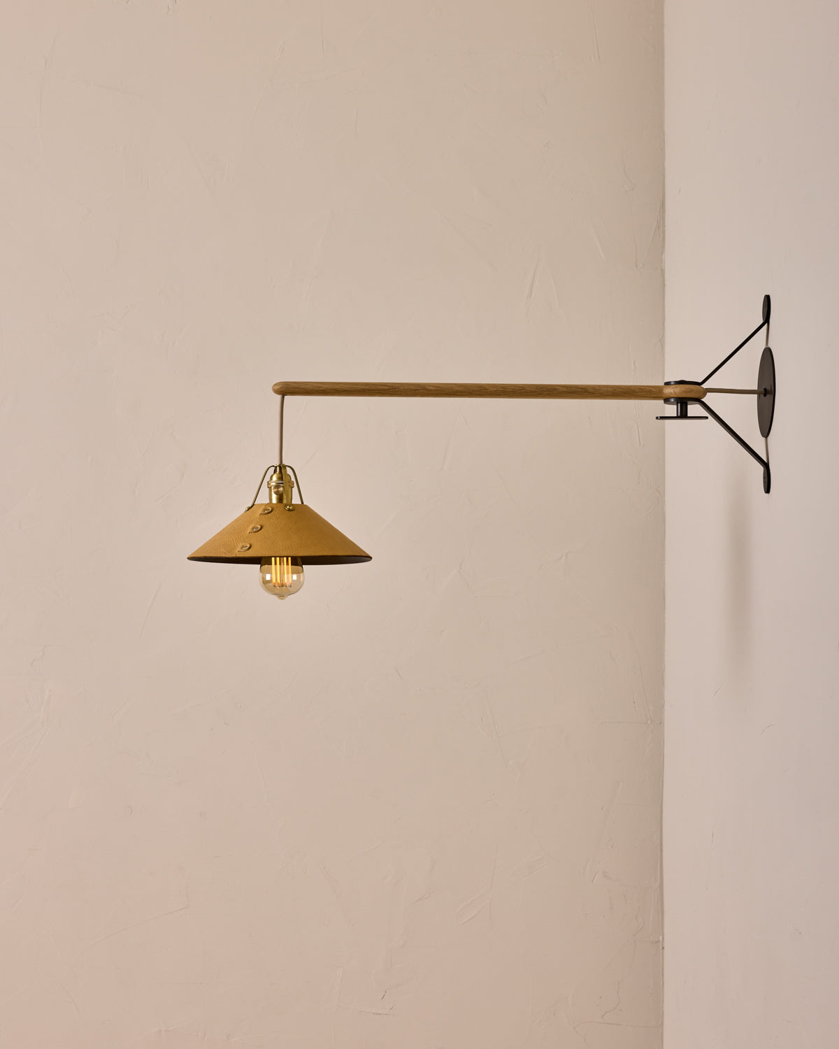 YAFFA SWING ARM SCONCE MEDIUM