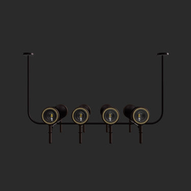 Robert True Ogden RTO Lighting Alice Chandelier Eight Arm - Opal Glass - Dark Ash - Oil Rubbed Brass#finish_dark-wash-ash-oil-rubbed-brass