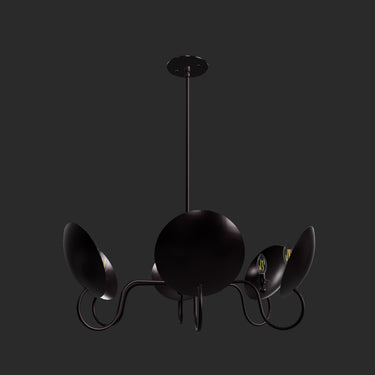 Robert True Ogden RTO Lighting Arlo Chandelier - Six Arm - Oil Rubbed Brass and Bronze#finish_oil-rubbed-brass-and-bronze