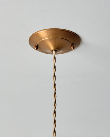 Robert True Ogden RTO Lighting Classic Mirror Pendant - Canopy and Wire