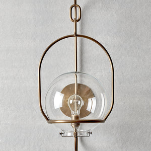 Robert True Ogden RTO Lighting - Antique Brass - 10" Clear Glass Globe#finish_antique-brass