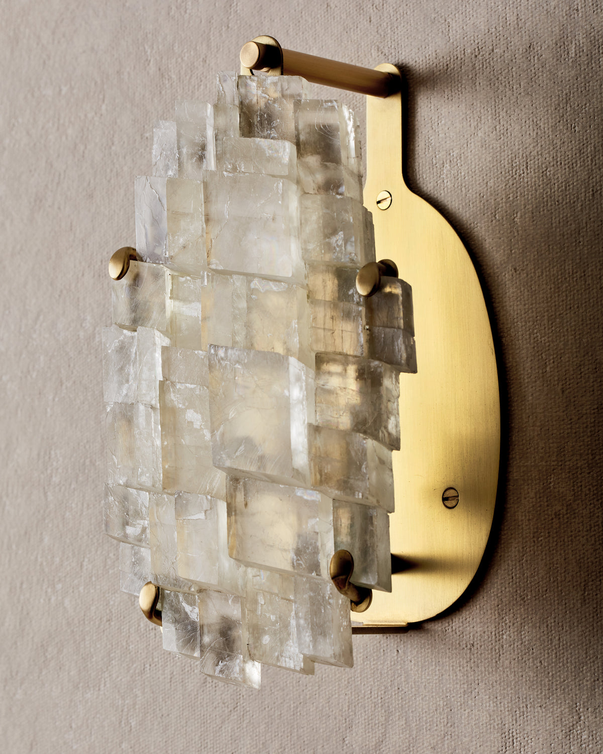 MONROE ICELANDIC SPAR SCONCE